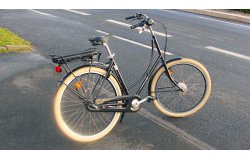 Motorisation V-Fiets, cadre noir 55 cm, et boîte Nexus 3 rétropédalage