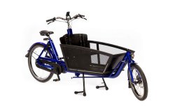 Biporteur électrique Shadow avec cadre aluminium bleu nuit