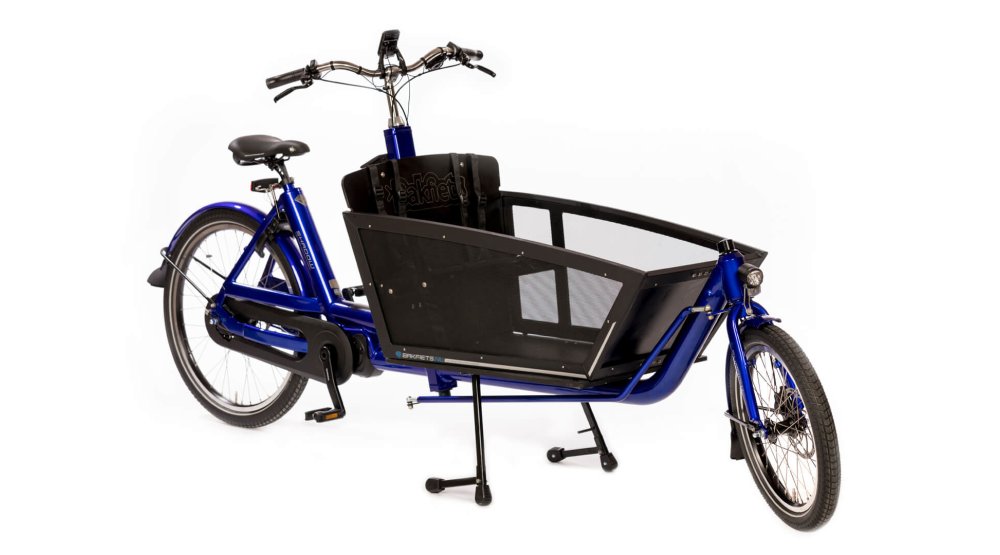 Biporteur électrique Shadow avec cadre aluminium bleu nuit