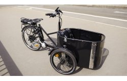 Le triporteur électrique NIHOLA Cargo Family mesure très exactement 2m05 de long