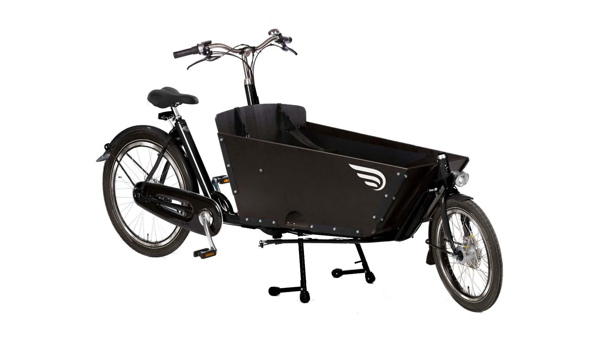 Biporteur Amsterdam Air avec pneus noirs Impac Bigpac