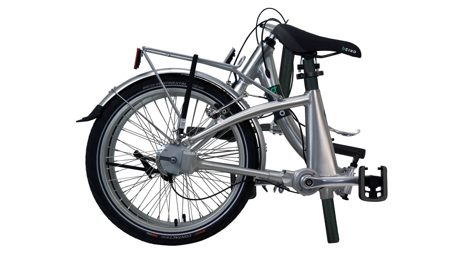 Velo pliant a cardan a enjambement bas