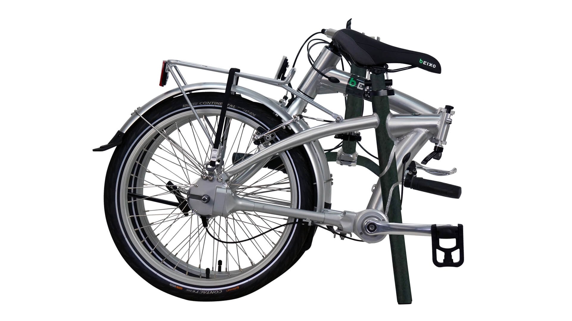 Le Compact plié mesure 86 cm sur 65 cm sur 34 cm