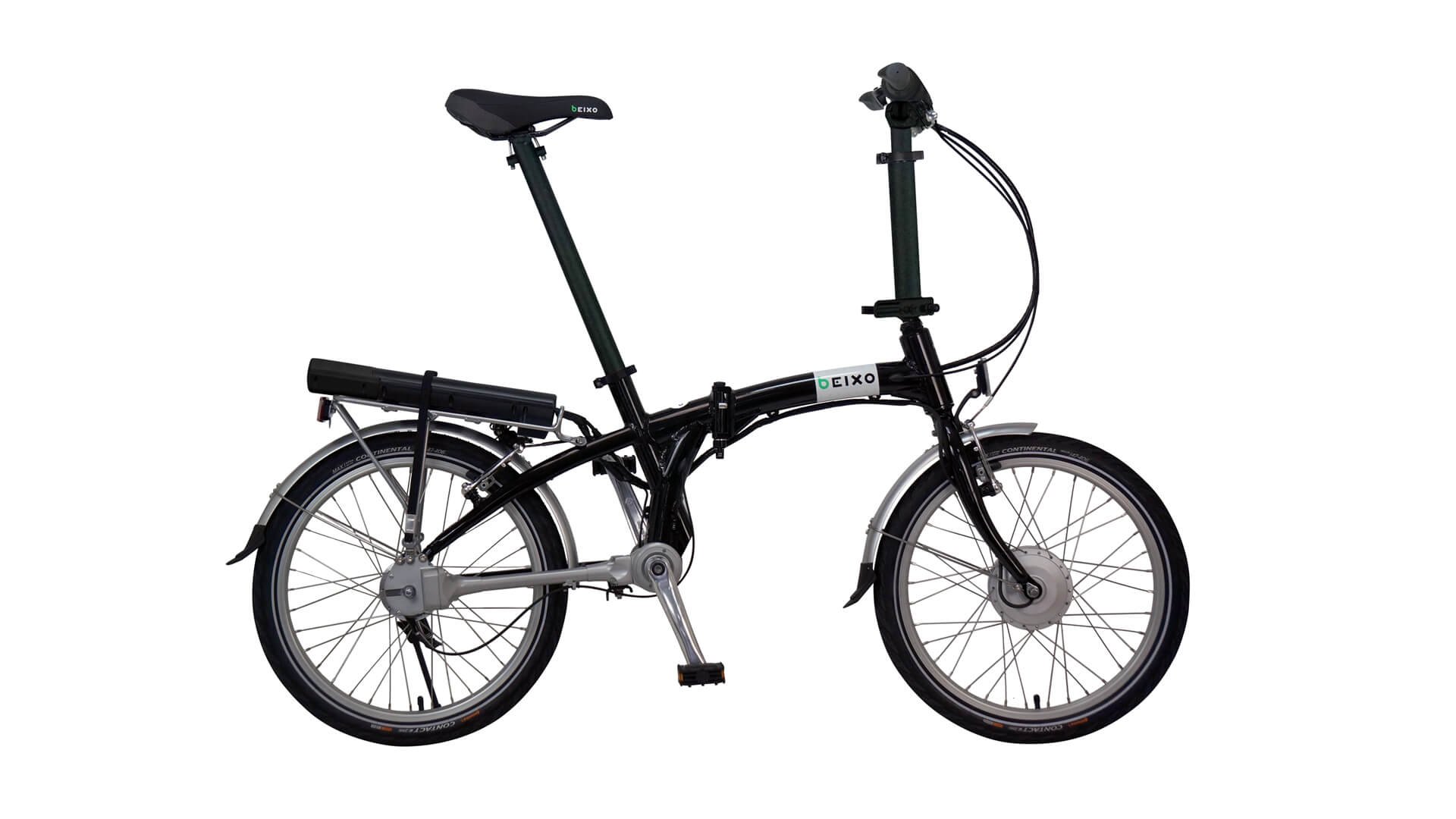 Vue de profil du Compact High électrique noir