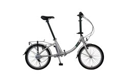 Vélo pliant Compact Low avec cadre argent