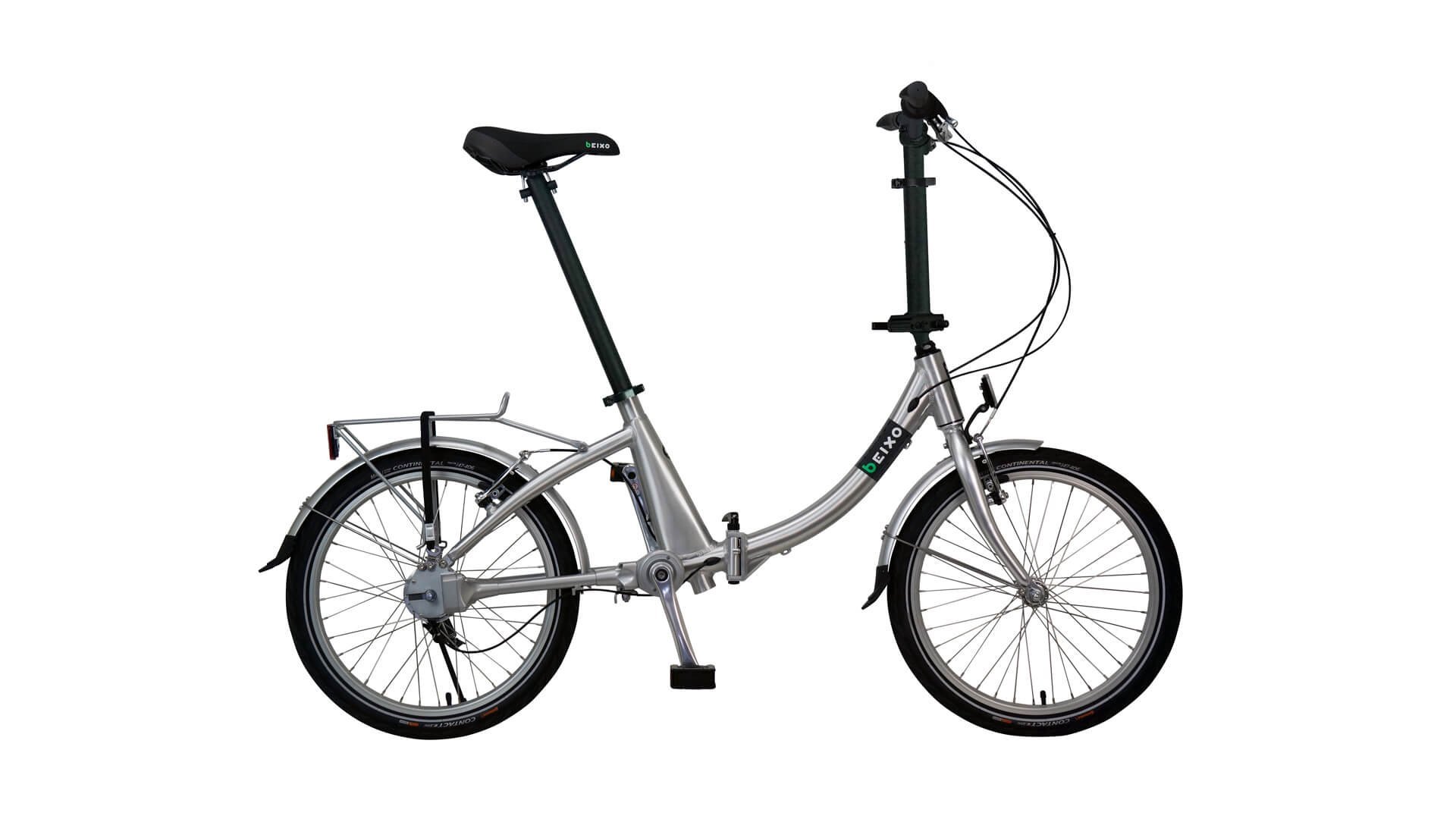 Vélo pliant Compact Low avec cadre argent