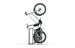 Le Peugeot E-longtail peut se stocker à la verticale ! 