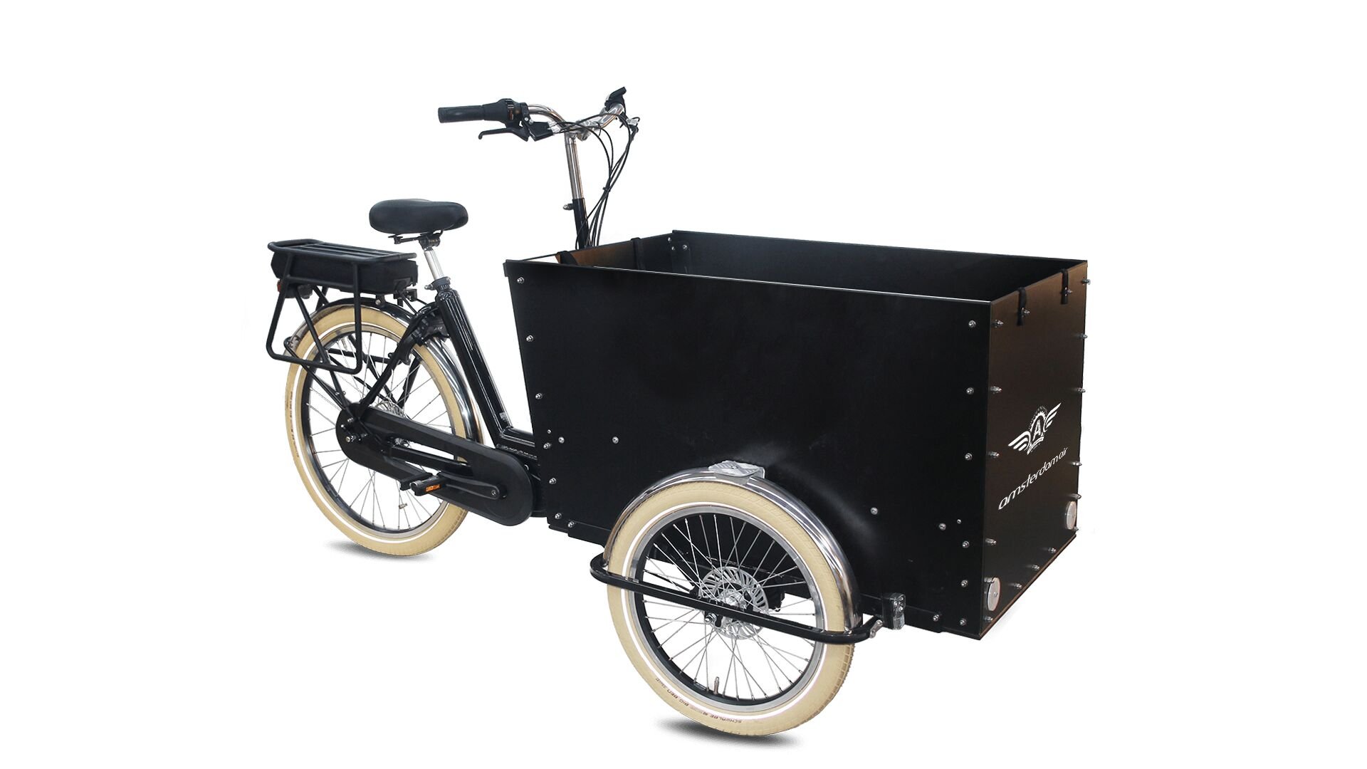 Triporteur Amsterdam Air eDrive dans sa configuration de base