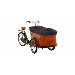 Triporteur Babboe Curve avec une protection pour le coffre