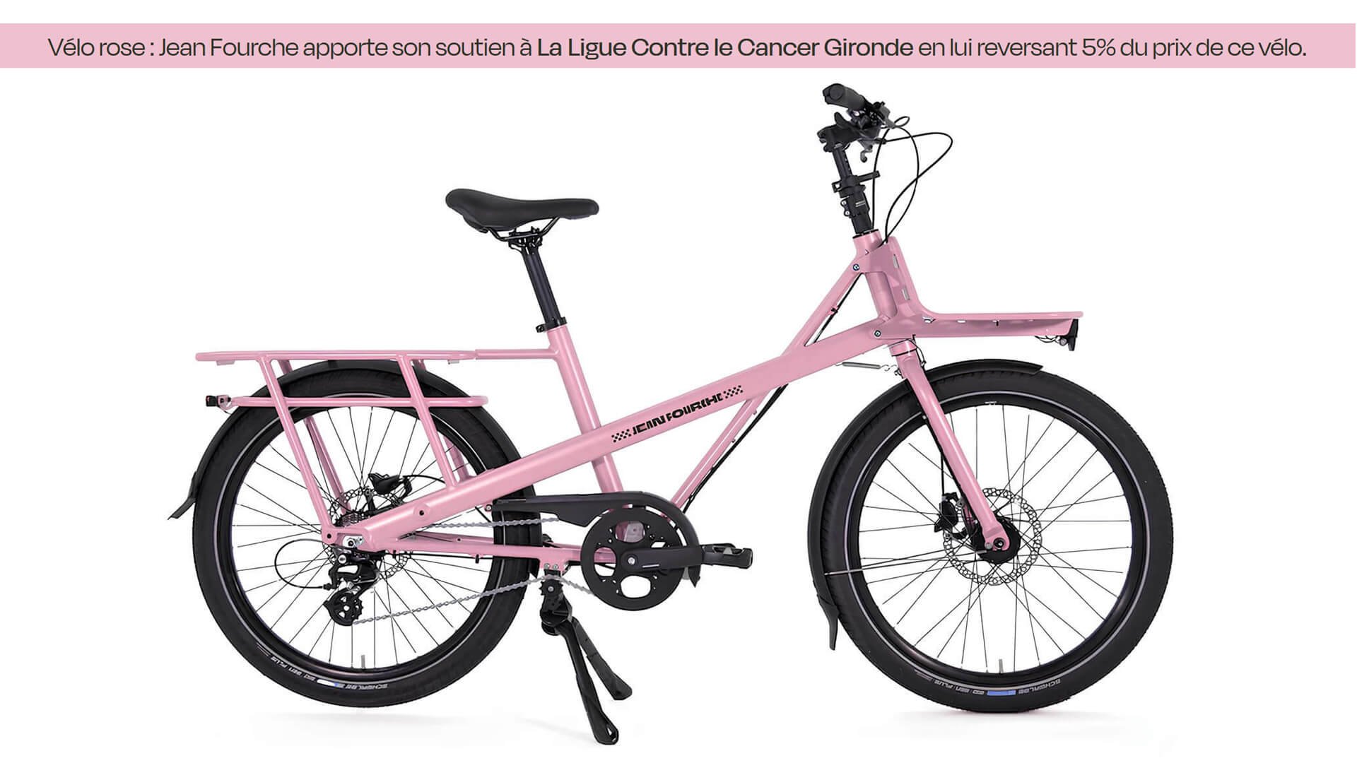 Jean II couleur de cadre rose