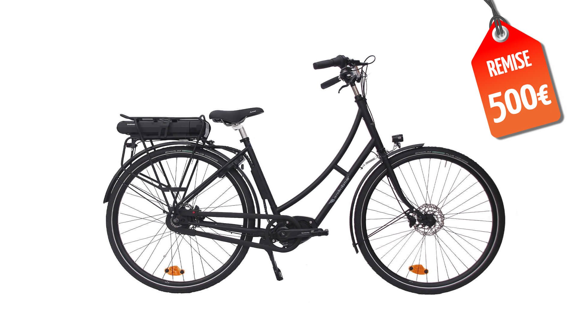 Le vélo électrique 1881 Deluxe dans sa configuration de base