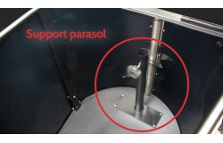 NIHOLA CARGO XL Événementiel musculaire - Support parasol