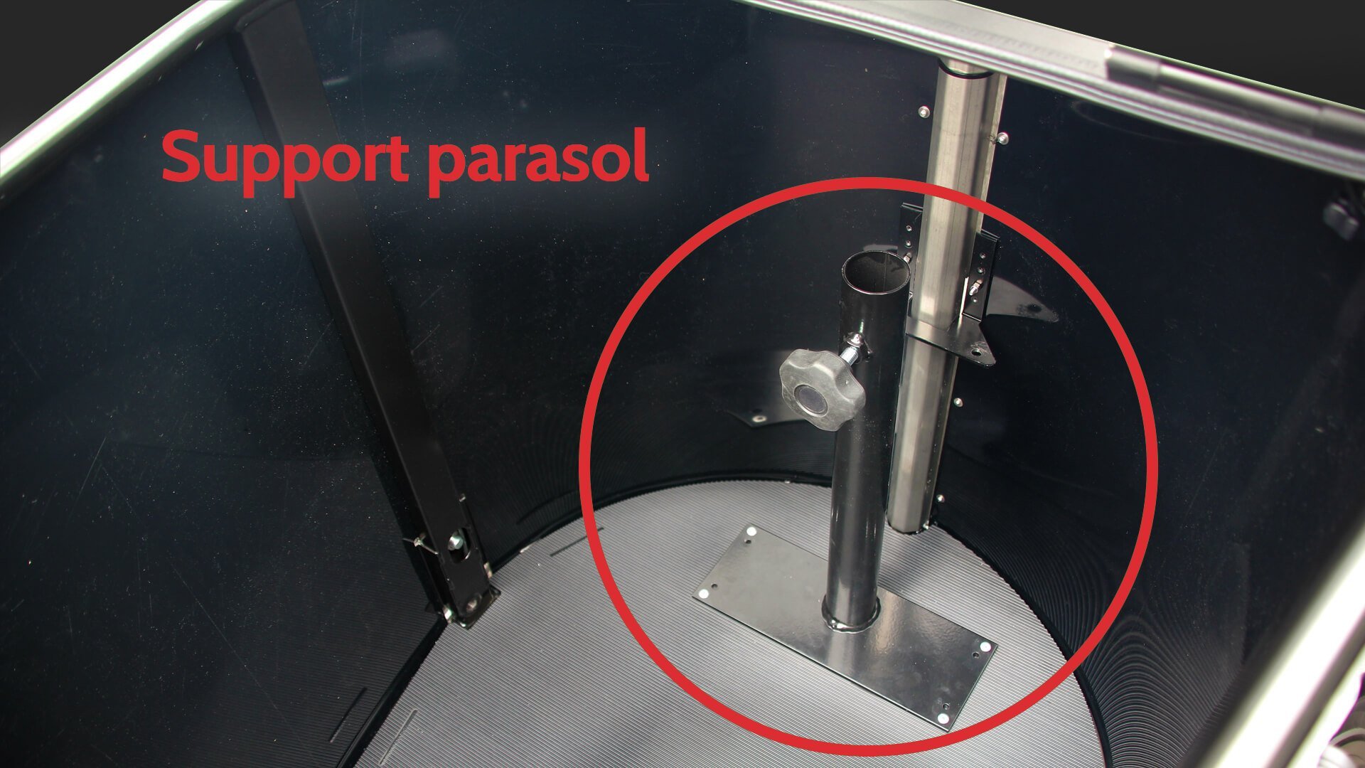 NIHOLA CARGO XL Événementiel musculaire - Support parasol