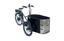 Image packshot du triporteur NIHOLA Cargo Open électrique