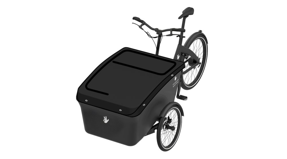 Protection coffre pour triporteur Triobike Boxter Black