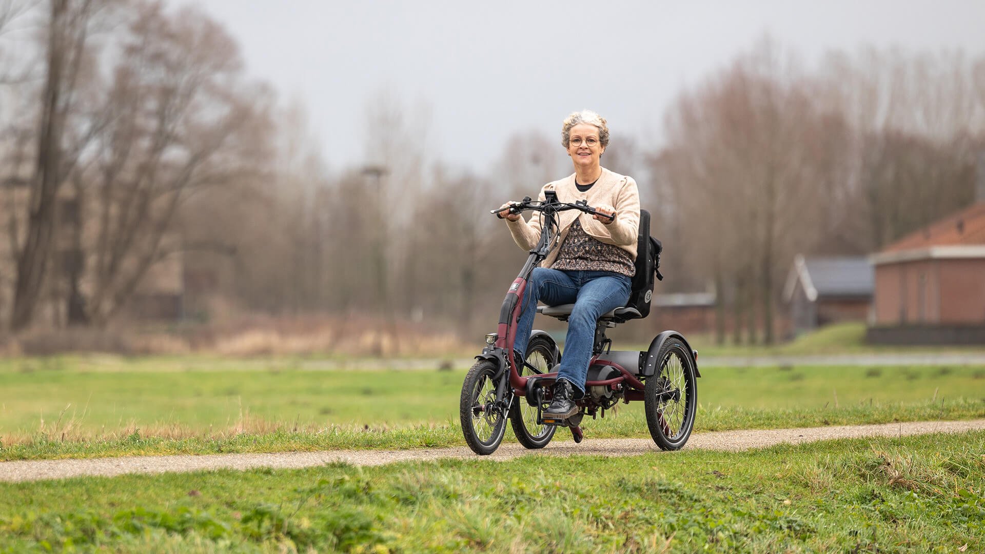 Tricycle Easy Rider Compact électrique de Van Raam