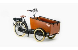 30267 - Triporteur elec Bakfiets Confort Steps - Noir