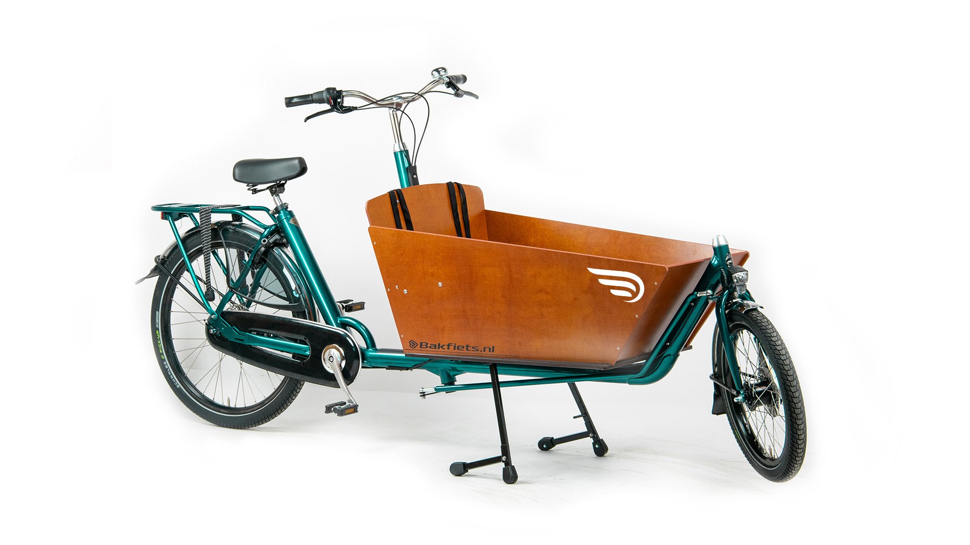 Biporteur Bakfiets Classic avec cadre bleu