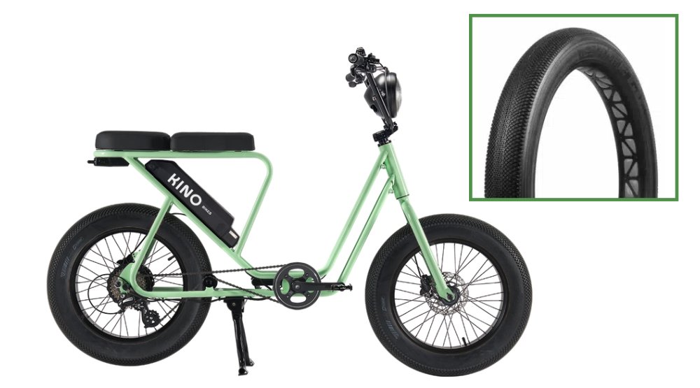 Pneus urbain flanc noir