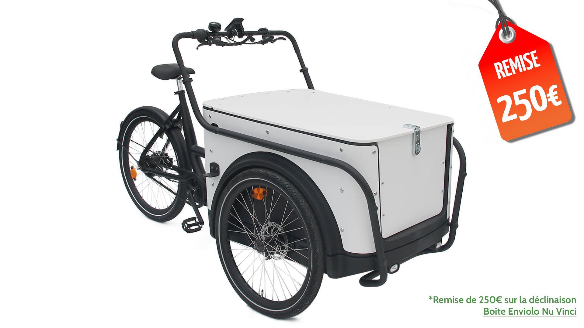 250€ de remise sur le Urban Rider Pro avec la Boite Enviolo NuVinci