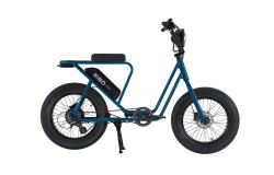 Vélo avec cadre bleu et configuration de base