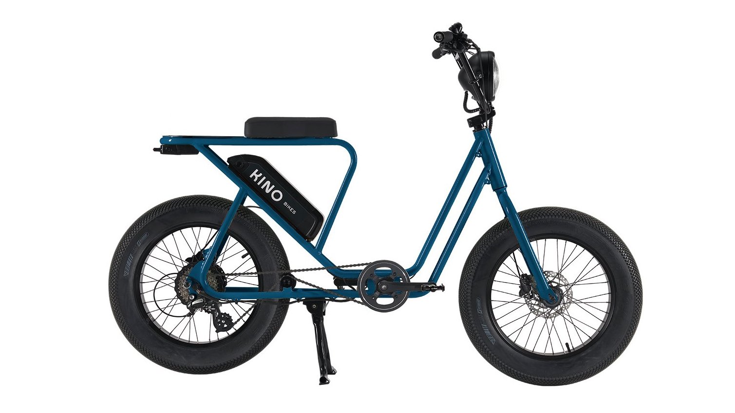 Vélo avec cadre bleu et configuration de base