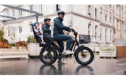 Convertissez-le en vélo utilitaire dédié au transport d'enfants comme un longtail (mais en moins long !)