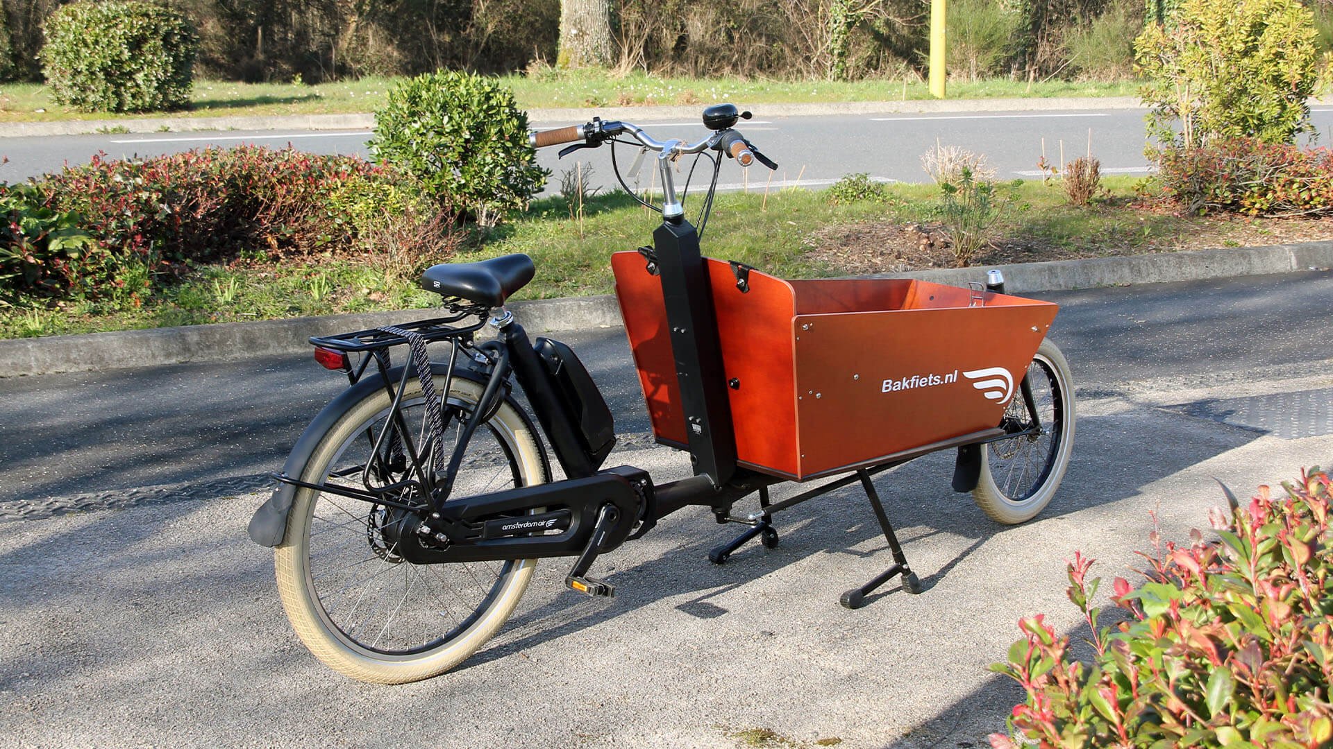 Biporteur électrique Bakfiets Confort STEPS personnalisé