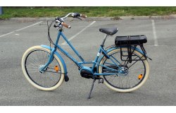 Vélo électrique City Zen Steps personnalisé avec moteur pédalier Shimano E-Bike Systems (Modèle de démonstration)