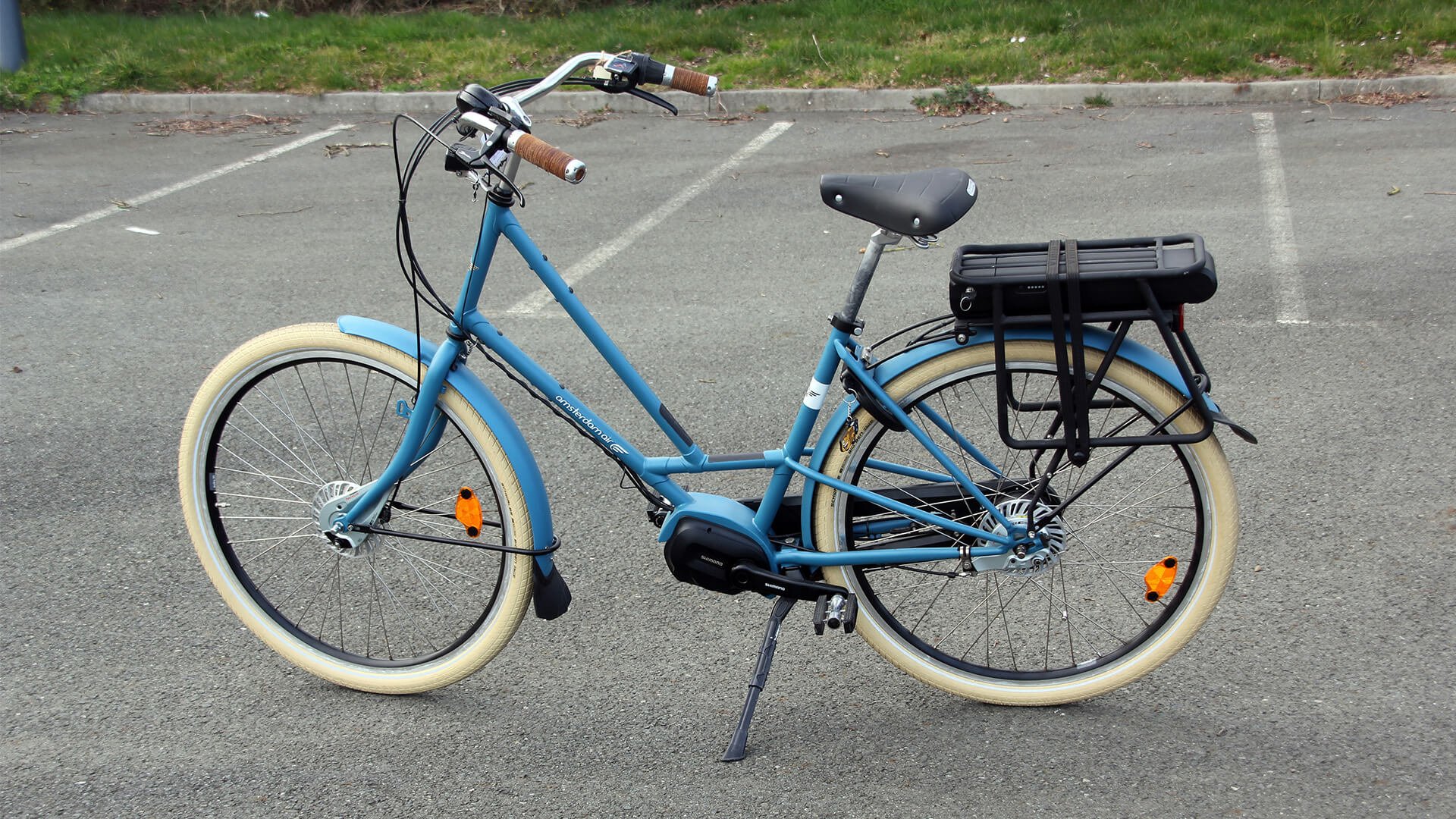Vélo électrique City Zen Steps personnalisé avec moteur pédalier Shimano E-Bike Systems (Modèle de démonstration)