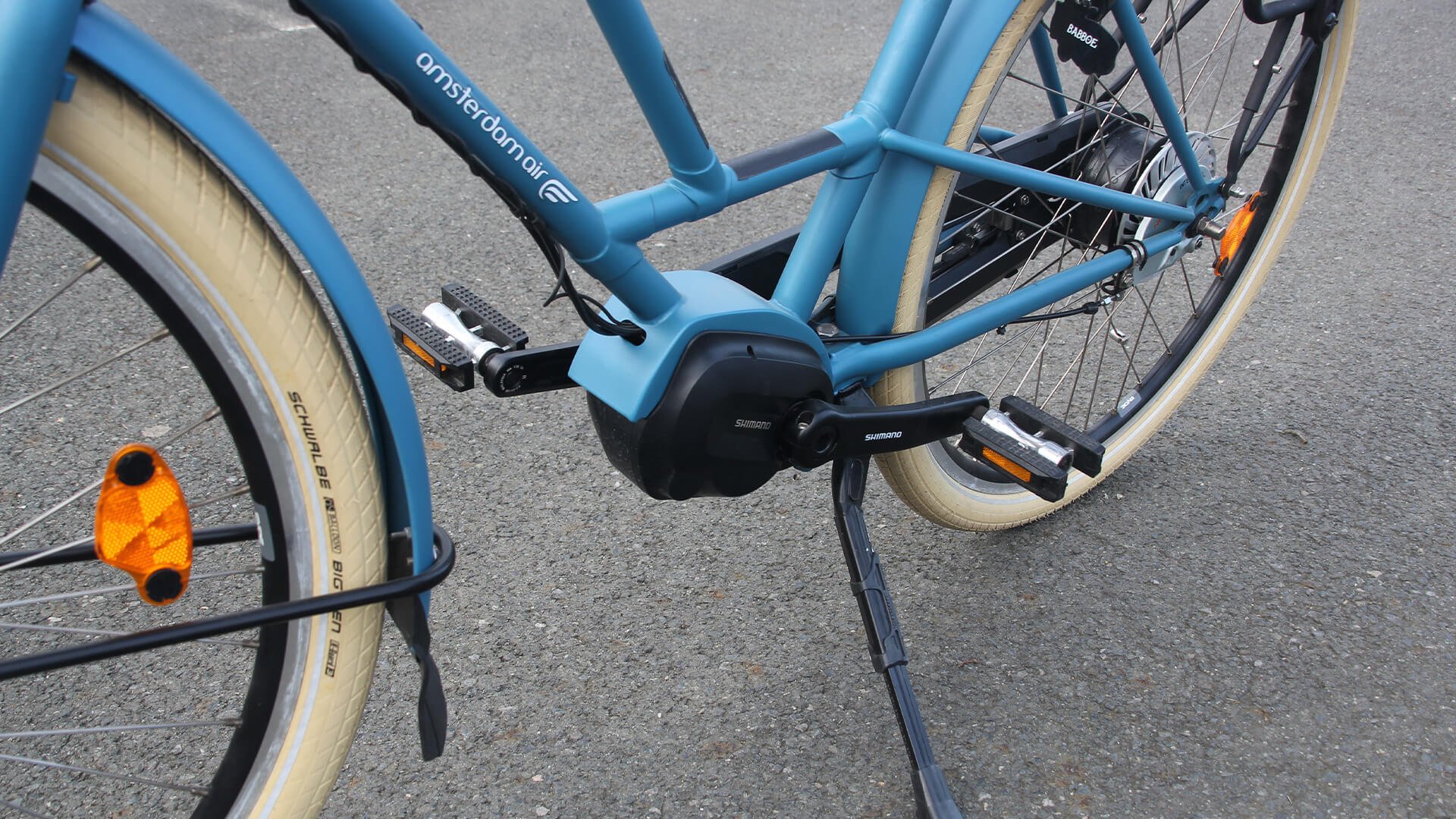 Vélo électrique City Zen Steps personnalisé avec moteur pédalier Shimano E-Bike Systems (Modèle de démonstration)