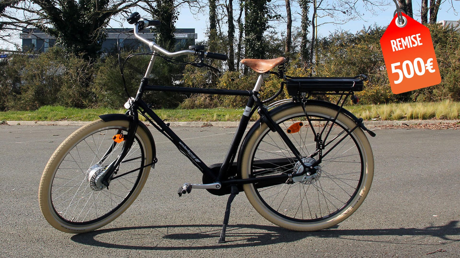 les pneus Big Apple jouent le rôle d’une véritable suspension. Ne choisissez plus entre routes et chemins ! 