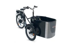 Le NIHOLA Cargo Family électrique dans sa configuration de base