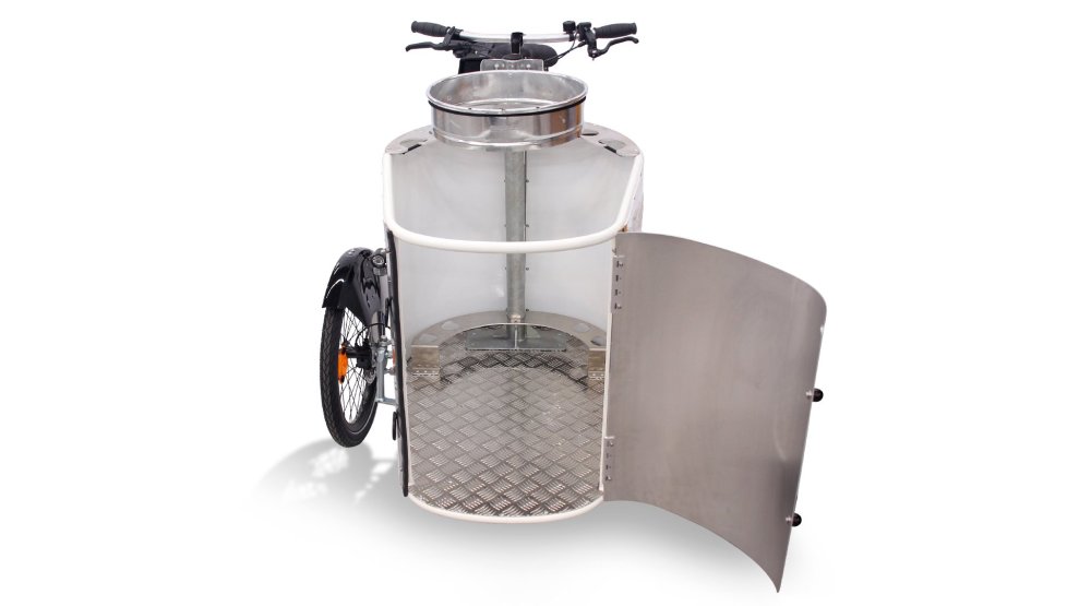Le triporteur NIHOLA CARGO XL Propreté dans sa configuration de base