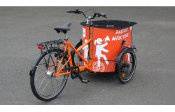 Vue arrière du NIHOLA CARGO XL Événementiel