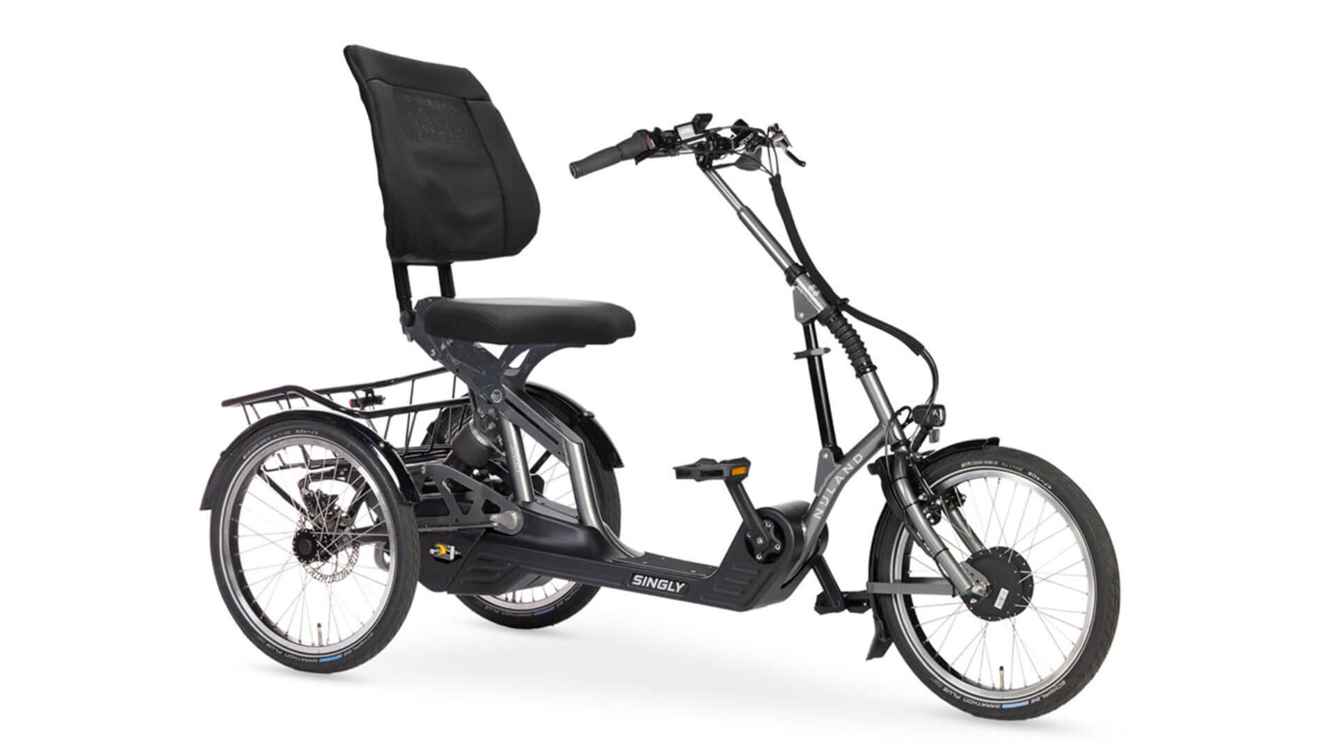 un siège avec dossier remplace la selle pour un confort optimal ! 