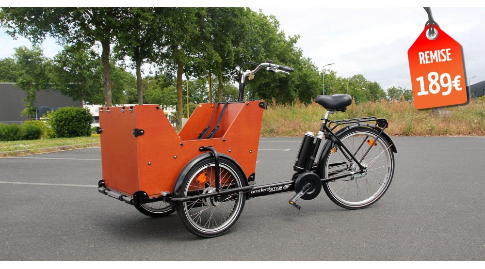 Triporteur électrique Smiley eDrive300 (Modèle de démonstration)