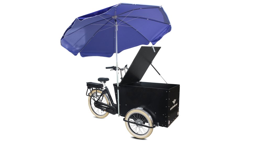 Triporteur Amsterdam Air Pro avec parasol rond personnalisée 