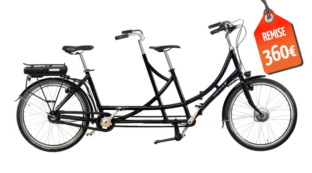 Remise immédiate de 360€ sur ce modèle de tandem ! 