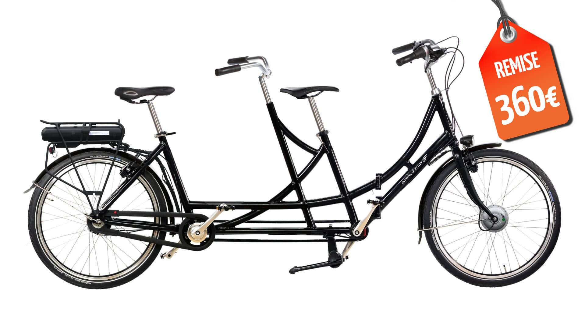 Remise immédiate de 360€ sur ce modèle de tandem ! 