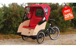 Triobike Taxi avec assistance pédalier Brose en balade