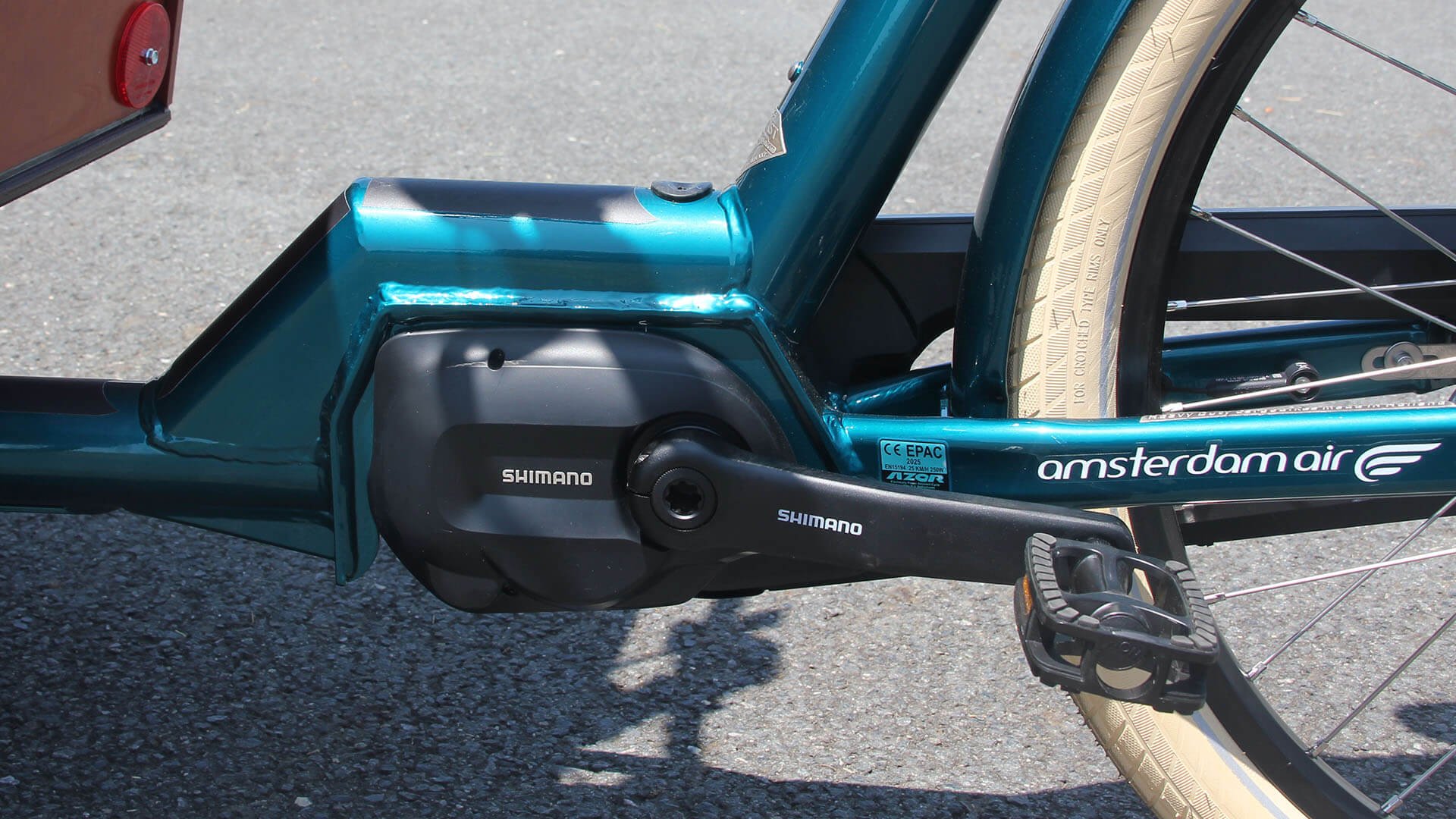 Moteur pédalier Shimano E6100 Cargo - Couple max. 60 Nm