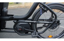 Moteur pédalier et batterie sur cadre