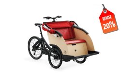 Triporteur électrique Triobike Taxi, moteur pédalier