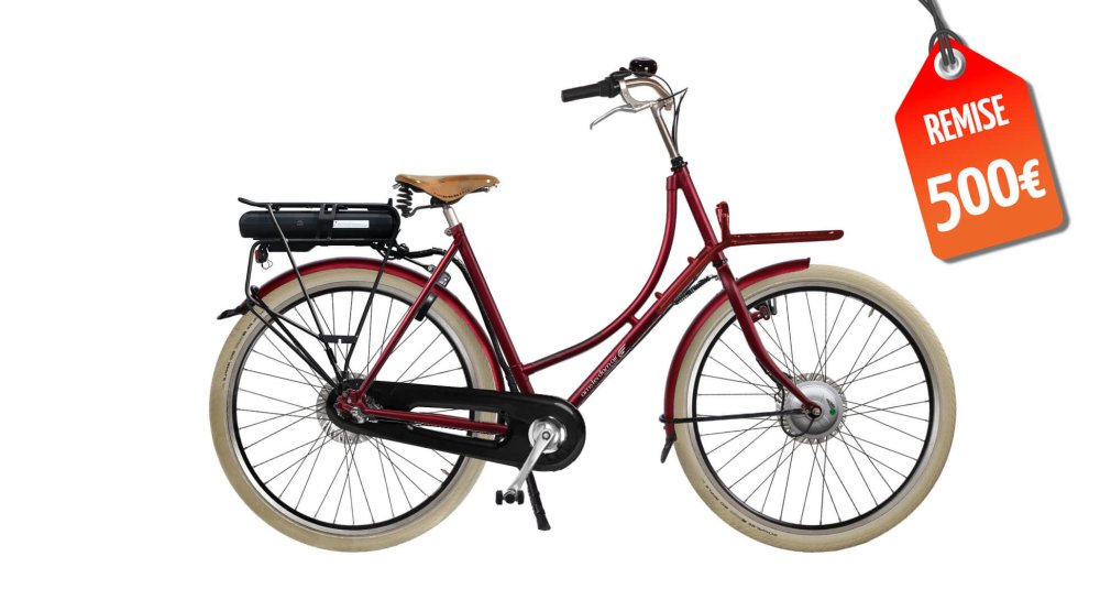 Remise immédiate de 500e sur ce modèle unique prêt à rouler ! Remise immédiate de 500e sur ce modèle unique prêt à rouler !