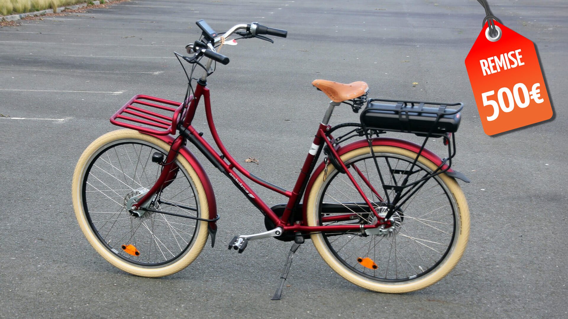 Remise immédiate de 500e sur ce modèle unique prêt à rouler !