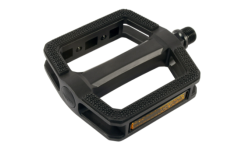 pédales SP-180 anti derap. boîtier alu noir mat