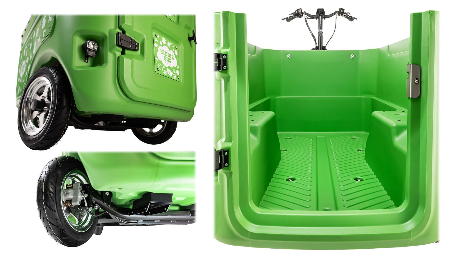 Détails du triporteur pro Ouca Transport