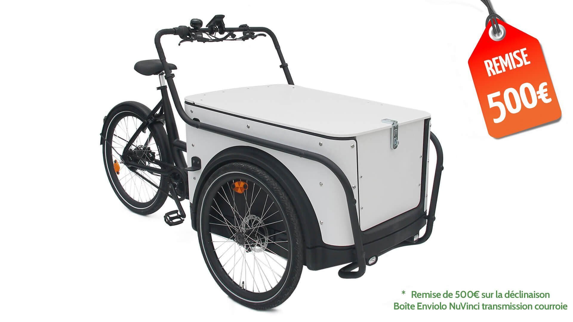 500€ de remise sur le Urban Rider Pro avec la Boite Enviolo NuVinci