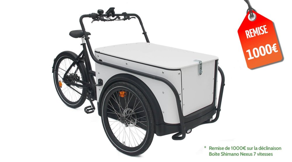 1000€ de remise sur le Urban Rider Pro avec la Boite Shimano Nexus 7 vitesses